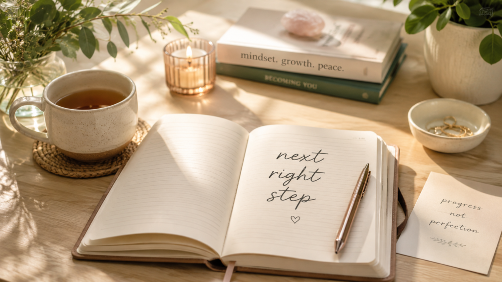 Journaling exercise for rebuilding your mindset